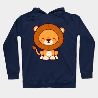 Kawaii Cute Lion Cat Hoodie